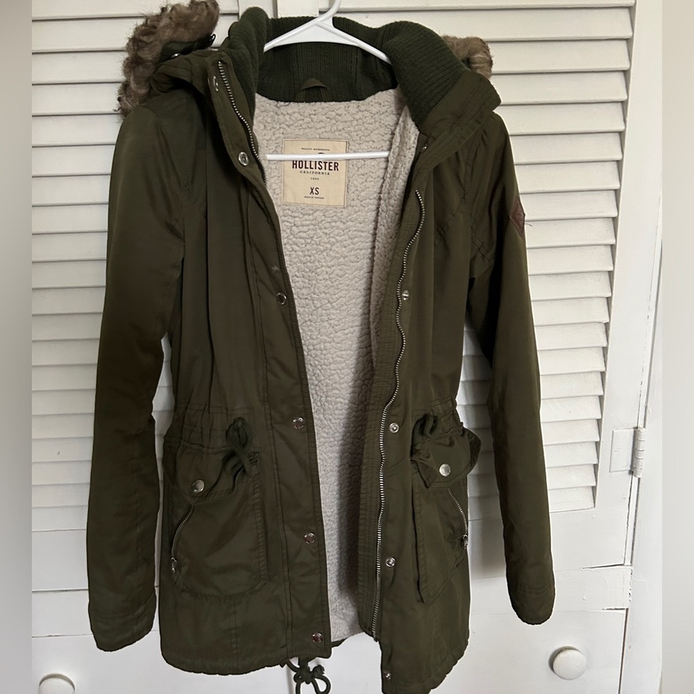 Green Winter Jacket - image 1